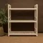 Стеллаж деревянный, этажерка 3 полки, 75 х 70 х 35 см, Универсальный, СУ-13