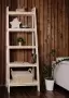 Стеллаж в стиле Лестница 5 полок, 189х70х41,6 см, деревянный, ХСЛ-02