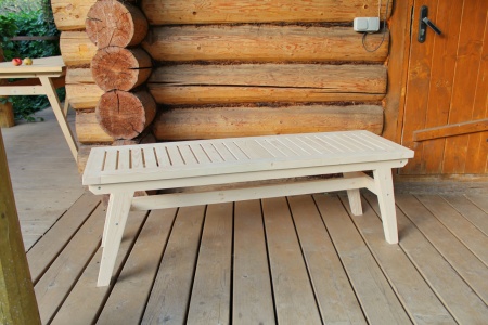 Лавка дачная деревянная 135 см, МР-11 Лавка дачная деревянная 135 см, МР-11