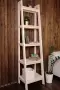 Стеллаж в стиле Лестница 5 полок , 189х50х41,6 см, деревянный, ХСЛ-03