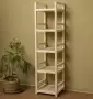 Стеллаж деревянный, этажерка 5 полок, 135 х 35 х 35 см, Универсальный, СУ-09
