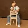 Детский Стул деревянный, дошкольный, от 4 до 8 лет, МД-01