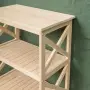 Этажерка Прованс Лайт средняя, 4 полки, 109х64х38 см, деревянная СП-31