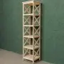 Стеллаж Прованс Лайт узкий, 6 полок, 173х42х38 см, деревянный СП-26