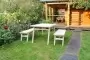 Купить  Комплект дачной мебели на 6 человек 140 см (Стол, 2 лавки) деревянный, КМР-21