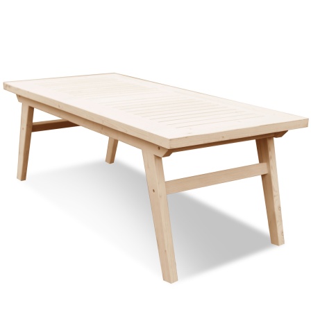 Столик садовый низкий (кофейный) деревянный, МР-05 Столик садовый низкий (кофейный) деревянный, МР-05