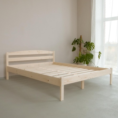 Кровать двуспальная 1600х2000 из массива дерева в Классическом стиле, КК-09