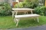 Лавка дачная деревянная 135 см, МР-11 Лавка дачная деревянная 135 см, МР-11
