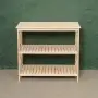 Этажерка Прованс Лайт широкая, 3 полки, 77х86х38 см, деревянная СП-36