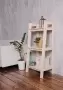 Этажерка в стиле Лестница, 3 полки 109х50х41,6 см деревянная, ХСЛ-09