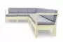 Диван садовый угловой деревянный с подушками на 4 человека, КМЛ-14 Диван садовый угловой деревянный с подушками на 4 человека, КМЛ-14