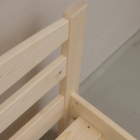 Кровать двуспальная 1600х2000 из массива дерева в Классическом стиле, КК-09