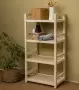 Стеллаж деревянный, этажерка 4 полки, 105 х 52 х 35 см, Универсальный, СУ-11