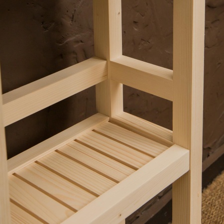 Тумба узкая на колесиках деревянная, 3 полки, 75 х 35 х 17, Универсальная, СУ-36 Тумба узкая на колесиках деревянная, 3 полки, 75 х 35 х 17, Универсальная, СУ-36