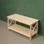 Тумба  Прованс Лайт широкая , 2 полки, 45х86х38 см, деревянная СП-42