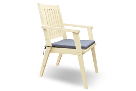 Подушка серая для кресла садового ТП-МР-С