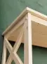 Этажерка Прованс Лайт средняя, 4 полки, 109х64х38 см, деревянная СП-31