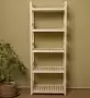 Стеллаж деревянный, этажерка 5 полок, 135 х 52 х 35 см, Универсальный, СУ-08