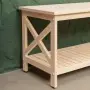 Тумба  Прованс Лайт широкая , 2 полки, 45х86х38 см, деревянная СП-42