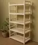 Стеллаж деревянный, этажерка 5 полок, 135 х 70 х 35 см, Универсальный, СУ-07