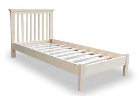 Кровать односпальная 90х200 см деревянная Прованс, ХКР-01