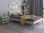 Кровать двуспальная 140х200 см деревянная в Скандинавском стиле, ХКС-04