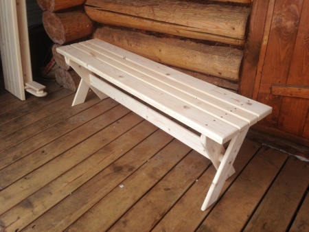 Лавка складная 150 см садовая, деревянная ,МС-11