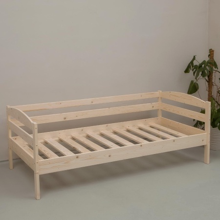 Кровать тахта 900х2000 из массива дерева в Классическом стиле, ККТ-04