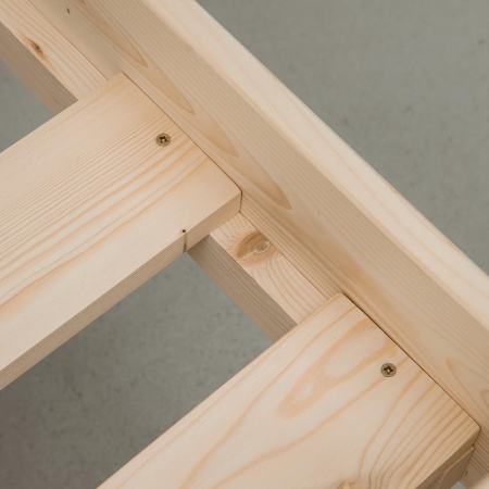 Кровать тахта 800х1900 из массива дерева в Классическом стиле, ККТ-02