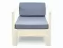 Кресло с подушками деревянное Лаунж, КМЛ-01