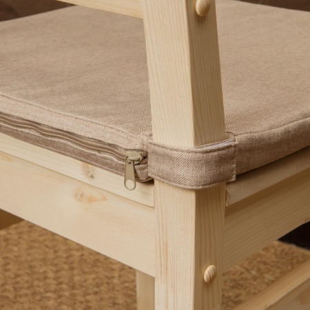 Подушка бежевая для стула обеденного ТП-МО-Б