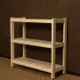 Стеллаж Классический, этажерка 3 полки, 86х91х35 см, деревянный, ХСК-13