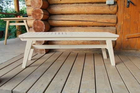 Лавка дачная деревянная 135 см, МР-11 Лавка дачная деревянная 135 см, МР-11