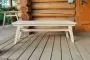 Лавка дачная деревянная 135 см, МР-11 Лавка дачная деревянная 135 см, МР-11