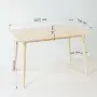 Стол кухонный Сканди 120х75 см деревянный, МО-25