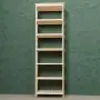 Стеллаж Прованс Лайт средний, 7 полок, 205х64х38 см, деревянный СП-22